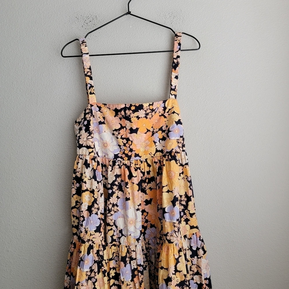 Free People Park Slope Maxi Dress in Dark Combo size S NWT - Picture 2 of 6